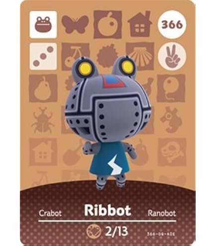 Carta Amiibo Animal Crossing – Camofrog #183 – Serie 2 – Nuova In Busta Protettiva