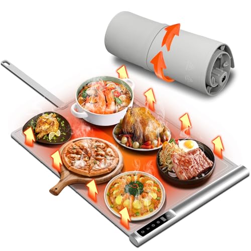 Food Warming Mat Electric Warming Tray with 248 F