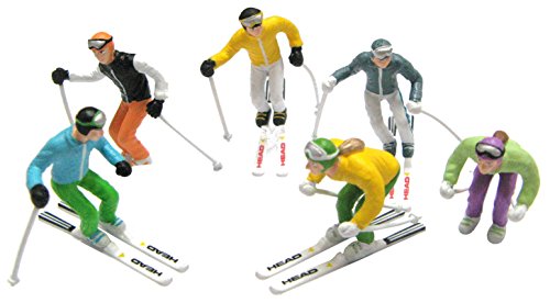 Jaegerndorfer jaegerndorferjc54400 stehend Figuren mit Head Ski und Stöcke (6-teilig) – Bild 3