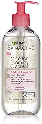 Garnier SkinActive Micellar Foaming Cleanser, 6.7 fl. oz. (Pack of 2)