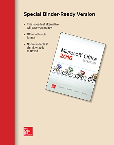 Loose Leaf for Microsoft Office 2016: In Practice-cover