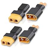 2 Pair No Wires XT30 to XT60 Plug Female Male