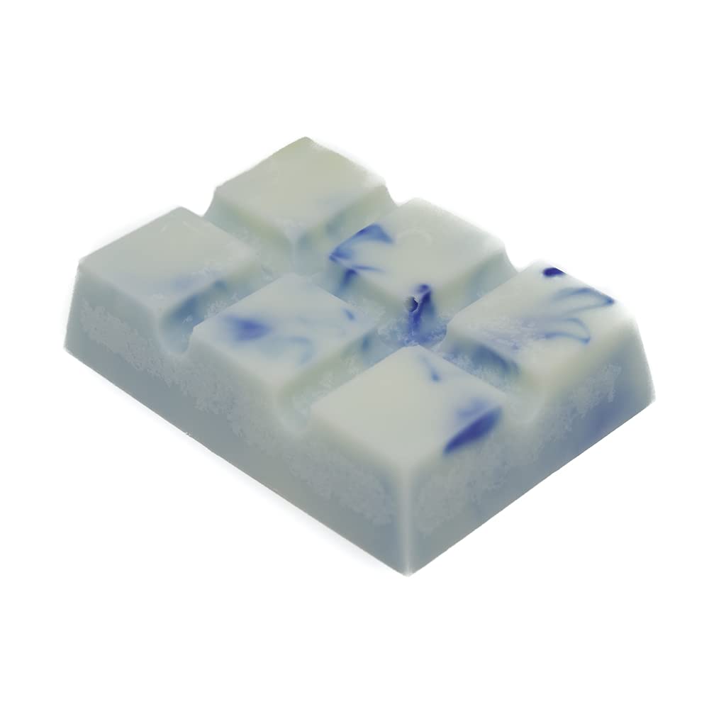 Blueberry Vanilla Highly Scented Luxury Eco Wax Melt Snap Bars | Long Lasting, Suitable For Vegans, Eco Packaging | Free from Soy, Palm & Cruelty Free
