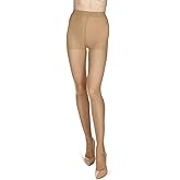 Women's Ultra-Sheer 8 Denier Bare Control Top Pantyhose