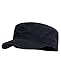 NYFASHION101 Fashionable Solid Color Unisex Adjustable Strap Cadet Cap, Navy