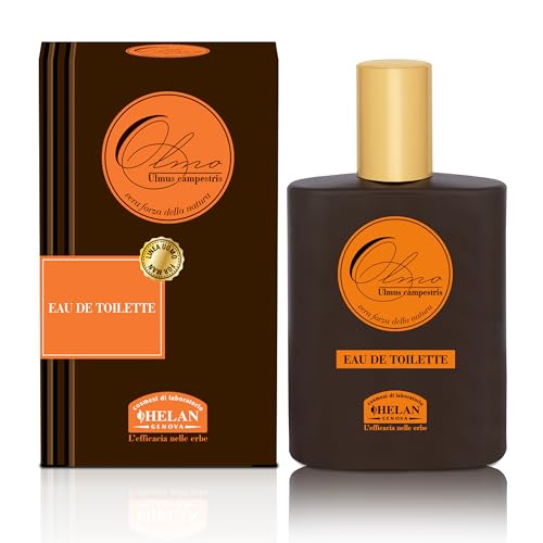 Helan, Olmo Mens Perfume, Eau de Toilette, Great Freshness and Vitality on Body Skin, Vibrant and Bright Accord of Mediterranean Citrus Fruits, 50 ml - Made in Italy
