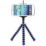 Rienar Octopus Style Portable and Adjustable Tripod Stand Holder for Camera iPhone Cellphone