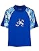 Tuga Boys Short Sleeve Rash Guard 1-14 Years, UPF 50+ Sun Protection Swimwear