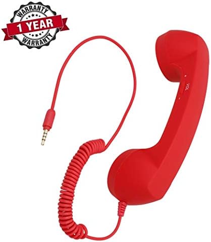Shaarq Coco Phone Radiation Free Phone 3.5mm Wired Retro Handset Receiver