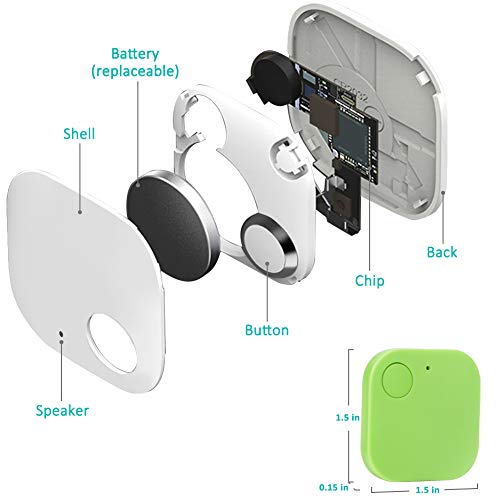 2 Kimfly+Bluetooth+Tracker+Replaceable+Battery