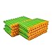 EKIND 200 Pcs Waffles Darts Refill Pack Foam Bullet Compatible for NERF N-Strike Series Blaster (Green)