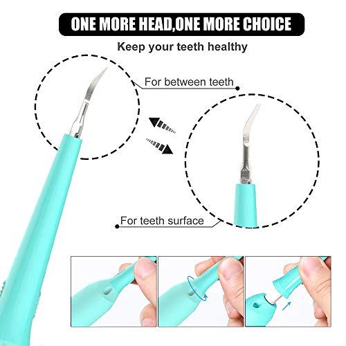 Electric Dental Calculus Remover, SUNVING Tooth Tartar Scraper Dental