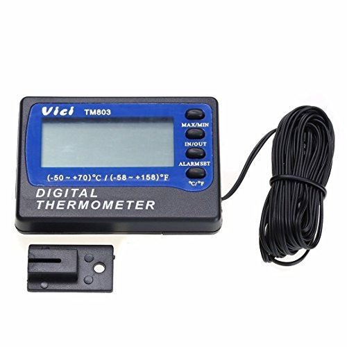 VICI TM803 Fridge Refrigerator Freezer Digital Alarm Thermometer Temperature Meter