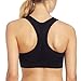 Champion Women's The Infinity Racerback Sports Bra, Moderate Support, Seamless, Moisture Wicking, Black, Medium