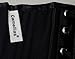 SHAPERX Women's Waist Training Corsets Underbust Heavy Duty 26 Steel Boned Hourglass Silhouette Body Shaper, SZ1908-Black-5XL