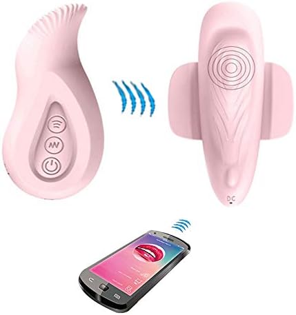 Phone App Control 3 Powerful Speeds and 9 Pulsating Patterns Wireless Handheld Sized Waterproof Massager Wand for Therapeutic Relaxation