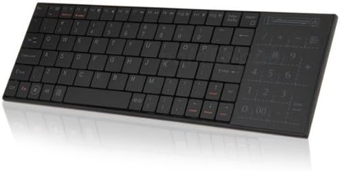 LIIR Bluetooth Keyboard with Built-in Multi-touch Touchpad Numeric Keypad For Windows,Mac OS, Linux,IOS