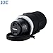 JJC 10x18cm Water-Resistant Protective Deluxe Lens Pouch Bag for Canon EF 70-300mm f/4-5.6 IS II USM Lens, Fits Lens Storage With ET-74B / LH-74B Lens Hood Reversed On