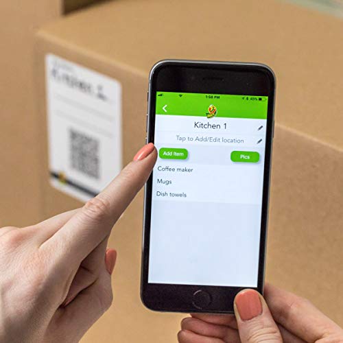 Duck Pack & Track Scannable Storage Labels, White, 40 Count Pricepulse