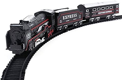 JAYNIL Enterprise Battery Operated Classical Plastic Train Set with Small Light and Tracks