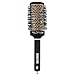 Round Hair Brush for Blow Drying, Straightening and Curling – Ceramic Tourmaline Thermal Barrel with Nylon Bristles – Nano Technology for Antistatic Dryer Blowout to Promote Healthy, Shiny Hair - 2 In