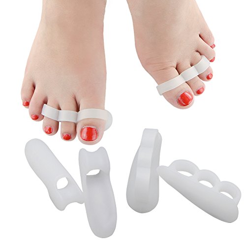 Buy Gel Toe Orthotics Kit, Povihome 1 Pair Hammer Toe Pads Toe Crest (3