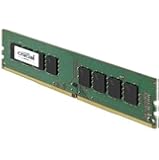 Crucial 4GB Single DDR4 2133 MT/s (PC4-17000) CL15 SR x8 Unbuffered DIMM 288-Pin Desktop Memory CT4G4DFS8213