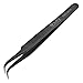 Uxcell a09102100ux0109 Curved Tweezers Jewelers Craft Hobby Beading Hand Tool