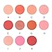 Binmer(TM) FOCALLURE Repair Capacity Powder Block Blush Exquisite Rosy Gloss Fine Outline (H)