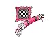 SISI Baby Bedding - Hot Pink Zebra 13 PCS Crib Bedding