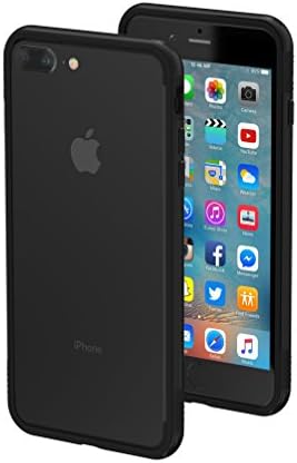 iPhone 7 Plus/8 Plus Case - ThanoTech K11 Bumper - Lightweight Aluminum TPU - Matches Your Phone Seamlessly - Slim, Durable, and Shockproof Protection - Black