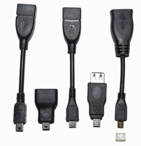 Bobjgear cable adapter set 5-pack of most commonly need…