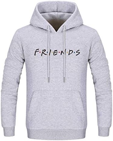 MCieloLuna Unisex Cowl Neck Color Block Hooded Sweatshirt