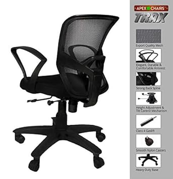 APEX Chairs� TRAX Medium Back Office Chair