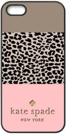 New Fashion Custom iphone 5,5S Case Kate Spade New York Silicone TPU Black Phone Case for iphone 5,5S Cover Case