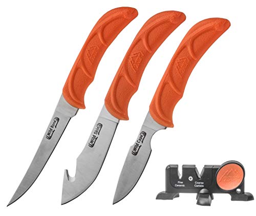 OUTDOOR EDGE WildLite Hunting Knives, Compact 6-Piece Portable Deer Field Dressing Kit and Game Proc - //coolthings.us