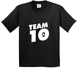 New Way 742 - Youth T-Shirt Team 10 Ten #Team10