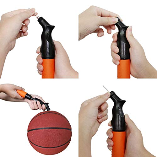 July Miracle 4Pcs Ball Pump Needle Sports Balls Stainless Steel Inflator Needles for Basketball, Soccer, Volleyball, Rugby, Handball, Waterpolo Balls - Thumbnail 3