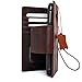 Genuine Vintage Oiled Leather Case for Samsung Galaxy S7 Active Book Wallet Luxury Cover S Handmade Retro Id s 7 Brown Magnetic Closure DavisCase