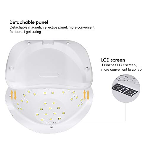 image for Easy Buy Everyday 54W UV LED Nail Lamp Dryer Curing Lamp for Gel Polis