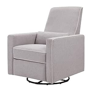 Babyletto Kiwi – Otomana Deslizante En Color Crema De Alto Rendimiento Tejido Ecologico Con Base De Madera Clara Repelente Al Agua Y Resistente A