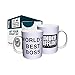 Dunder Mifflin (The Office) World's Best Boss TV Television Show Ceramic Gift Coffee (Tea, Cocoa) 15 Oz Mug, By CulturenikOfficially Licensed from NBC/Universal TV. 15 Ounce