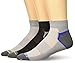 Fruit of the Loom Men's Breathable Half Cushion Ankle 3 Pack Sock, Grey Assort, Shoe Size: 6-12