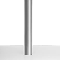 HOMCOM 55" 360° Rotating Corner Computer Desk
