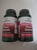 Swanson Ultra Maximum Strength Plant Sterols CardioAid (2 Bottles each of 60 Capsules)