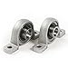 Atoplee Bore Diameter Ball Bearing Pillow Block [2pcs 12mm]