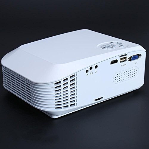 Portable 7000 Lumens HD 1080P 3D Multimedia Projector LED Home Theater HDMI