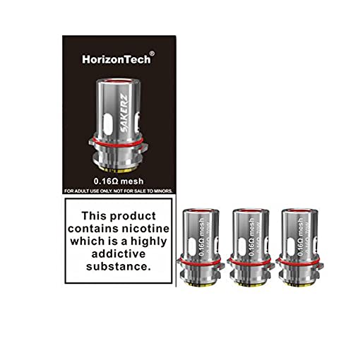 HorizonTech Sakerz Coils - 3 Pack [0.16ohm Mesh] - No nicotine