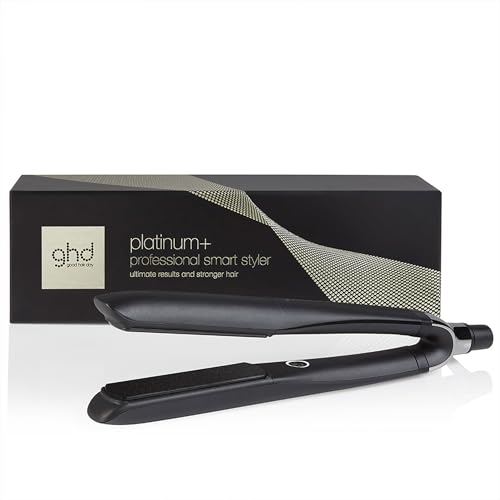 platinum+ black - Intelligenter professioneller Haarglätter, weniger Haarbruch, mehr Glanz und Farbschutz, Ultra-Zone-Technologie, optimale Kämmtemperatur 185ºC homogen
