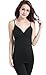 Nursing Tank Tops, Maternity Nursing Shirts Pajamas Sleep Bra for Breastfeeding (Small: Fits for Weight 100-135 lb, Black+Grey (2Pcs))